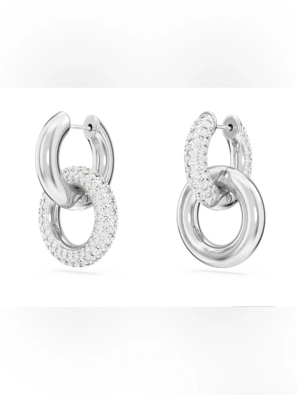 Swarovski Dextera hoop earrings - Picture 1 of 4